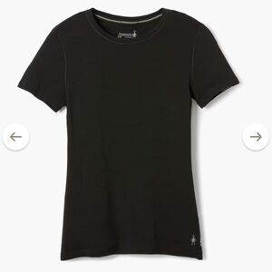 Smartwool Women's Short Sleeve Black Tee